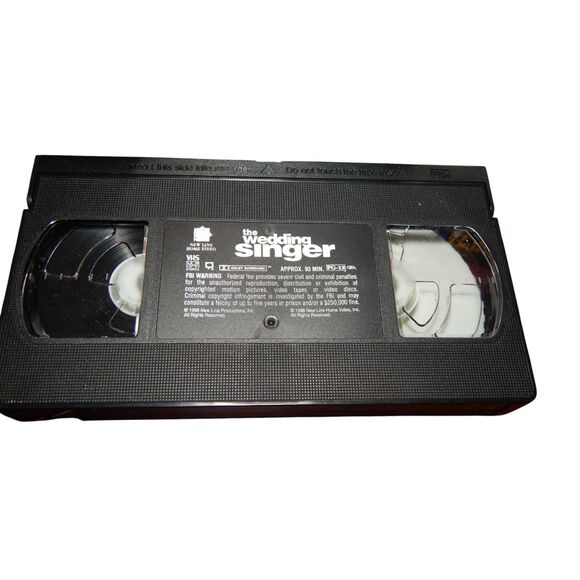 THE WEDDING SINGER vintage VHS in original paper case - Picture 3 of 7